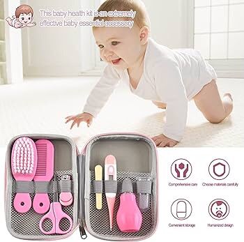 Baby Care Kit 8 Pieces Baby Manicure Set