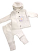 Baby woolen suit  hooded style 0m+ nursery time