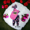 GIRLS BODY SUIT WITH TIGHTS 0M+