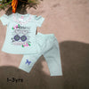 BABY GIRLS FROCK WITH CAPRI