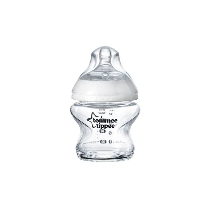 NEW Tommee Tippee Feeding Bottle With Slow Flow Teat 150ml