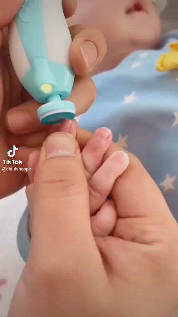 Baby electric  nail clipper nail cutter manicure & Pedicure 0m+