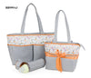 Color land  MOTHER BAG SET 4 pec baby bag set baby nappy bag