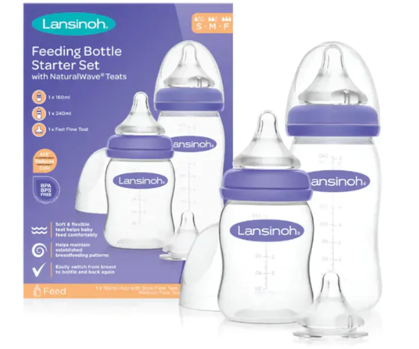 Lansinoh Feeding Bottle Starter Set