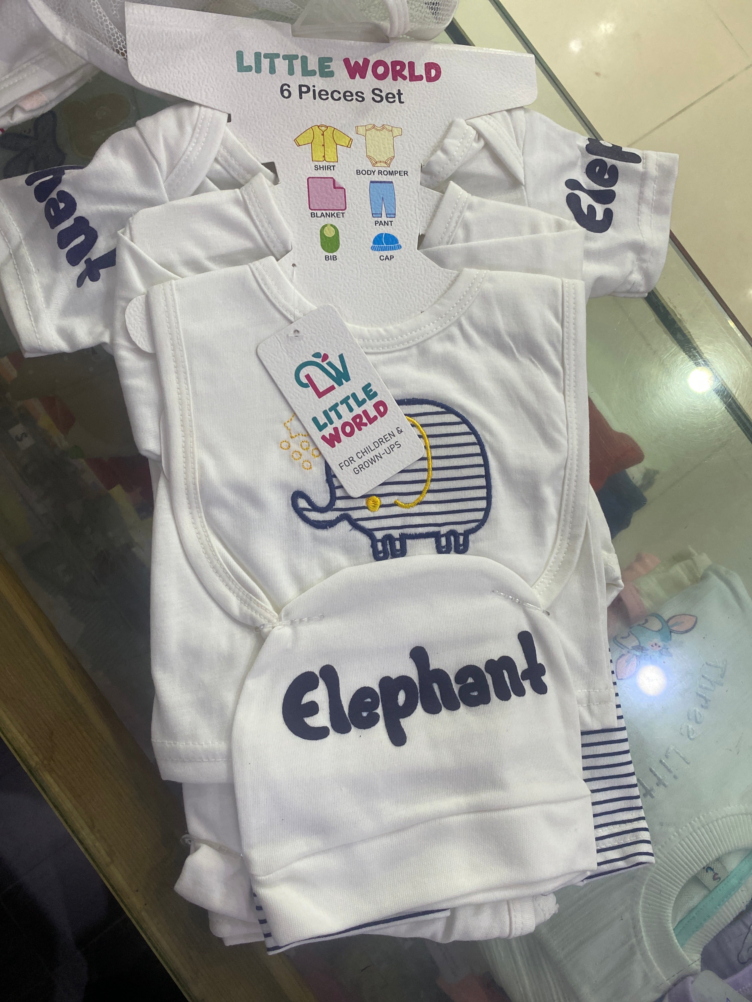 Baby starter set newborn 6 pec set 0m+