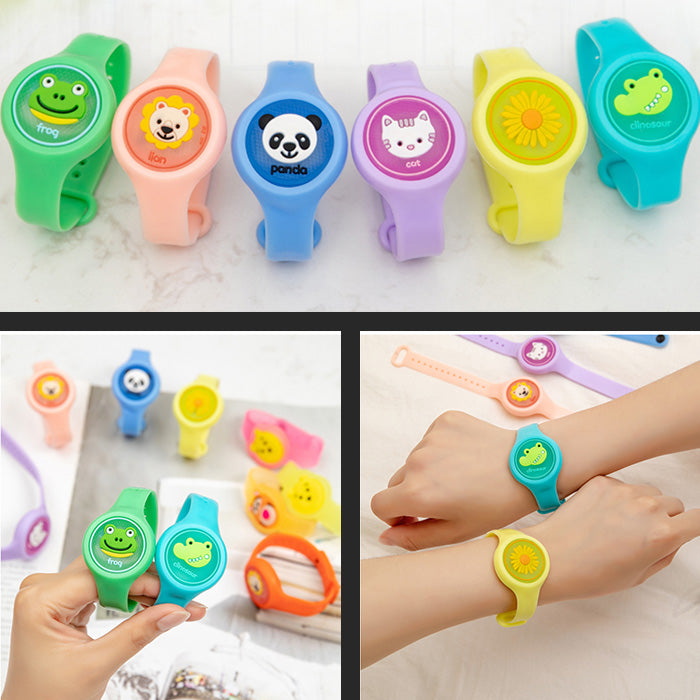 Kids Mosquito Repellent Watch With Led Lights, Lightweight Natural Mosquito Repellent Bracelet