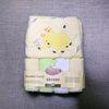 Bath towel with 4 face towel