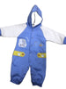 Baby hooded romper winter stuff