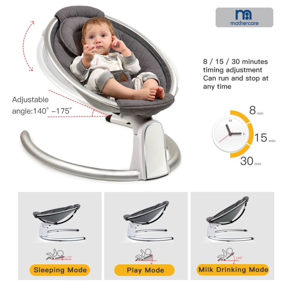 3 in 1 multi-functional bassinet Mothercare Baby Auto electric Swing