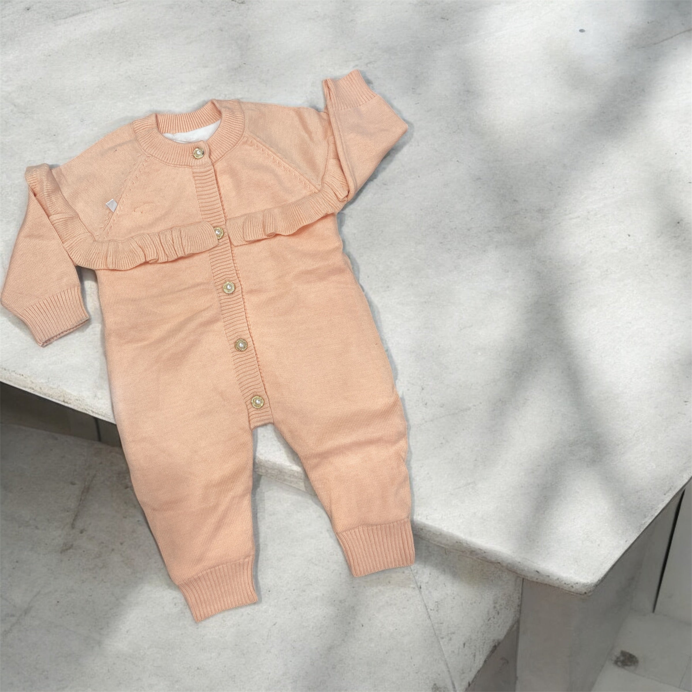 Baby rompers semi-quilted 0m+