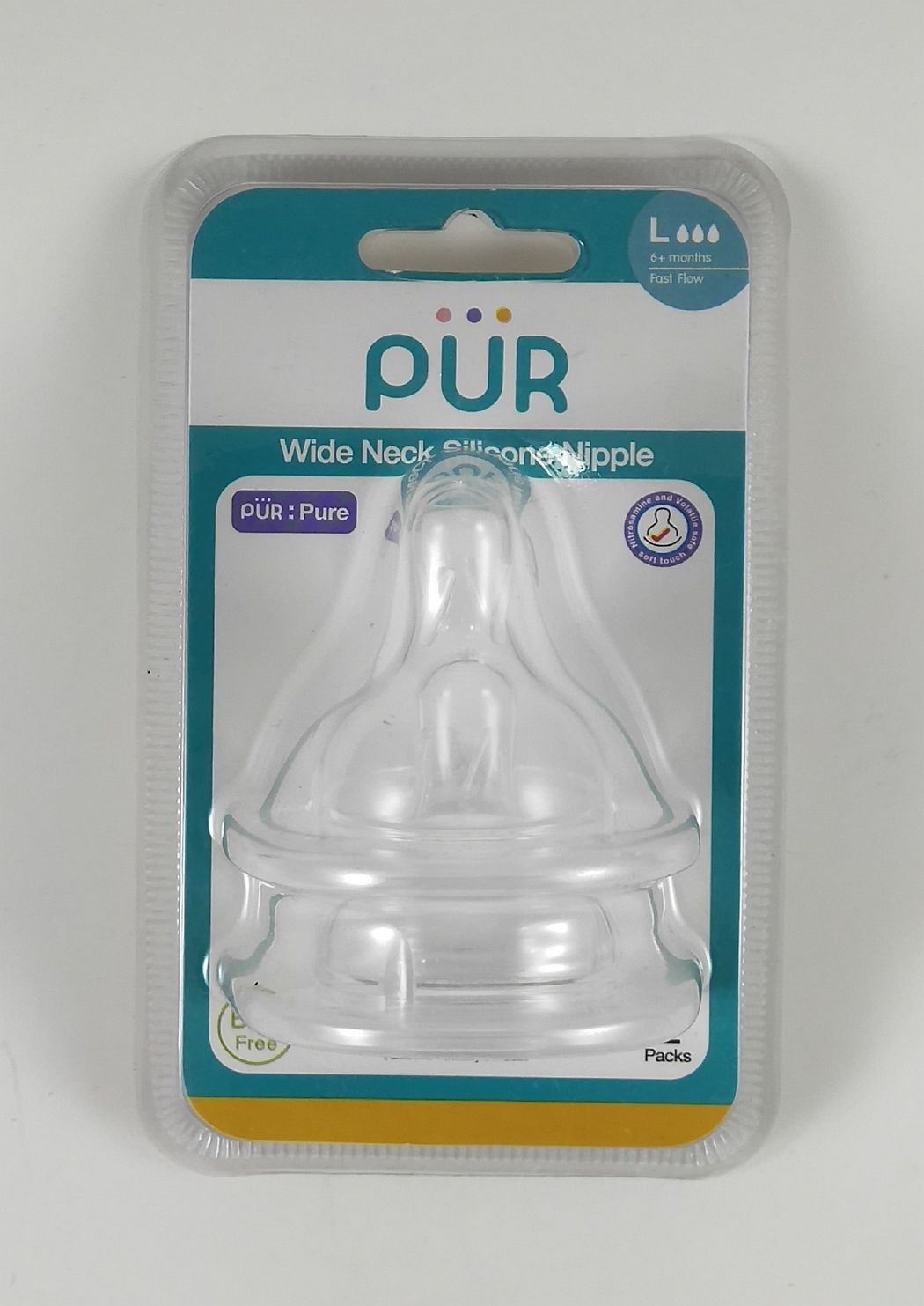 pur wide neck nipple