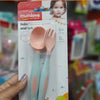 Load image into Gallery viewer, Mumlove Baby Spoon and Fork Set Silicon 0M+