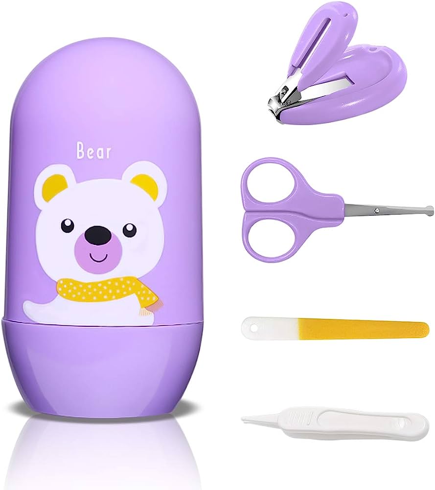 Baby menicure kit grooming set