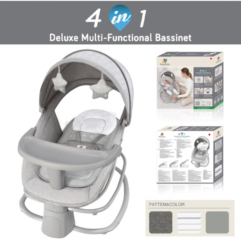 4 IN 1 Mastela   NEW electric  Deluxe Multi-Functional Bassinets