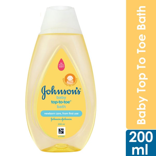 Johnson baby top toe wash