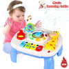 Baby Toys 6 to 12 ,  12-18 Months Musical Educational Learning Activity Table Center Toys for Toddlers Infants Kids 1 2 3 Year Old's Boys Girls