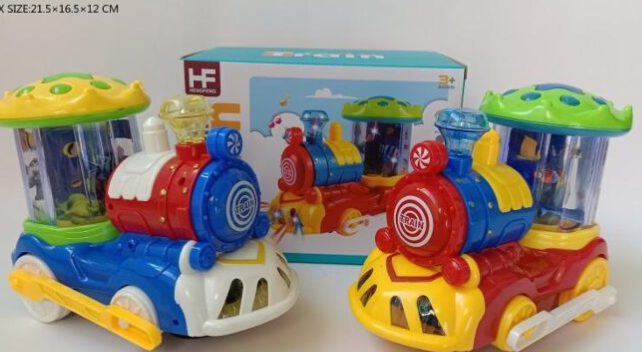 Cartoon Train light and music  688-1