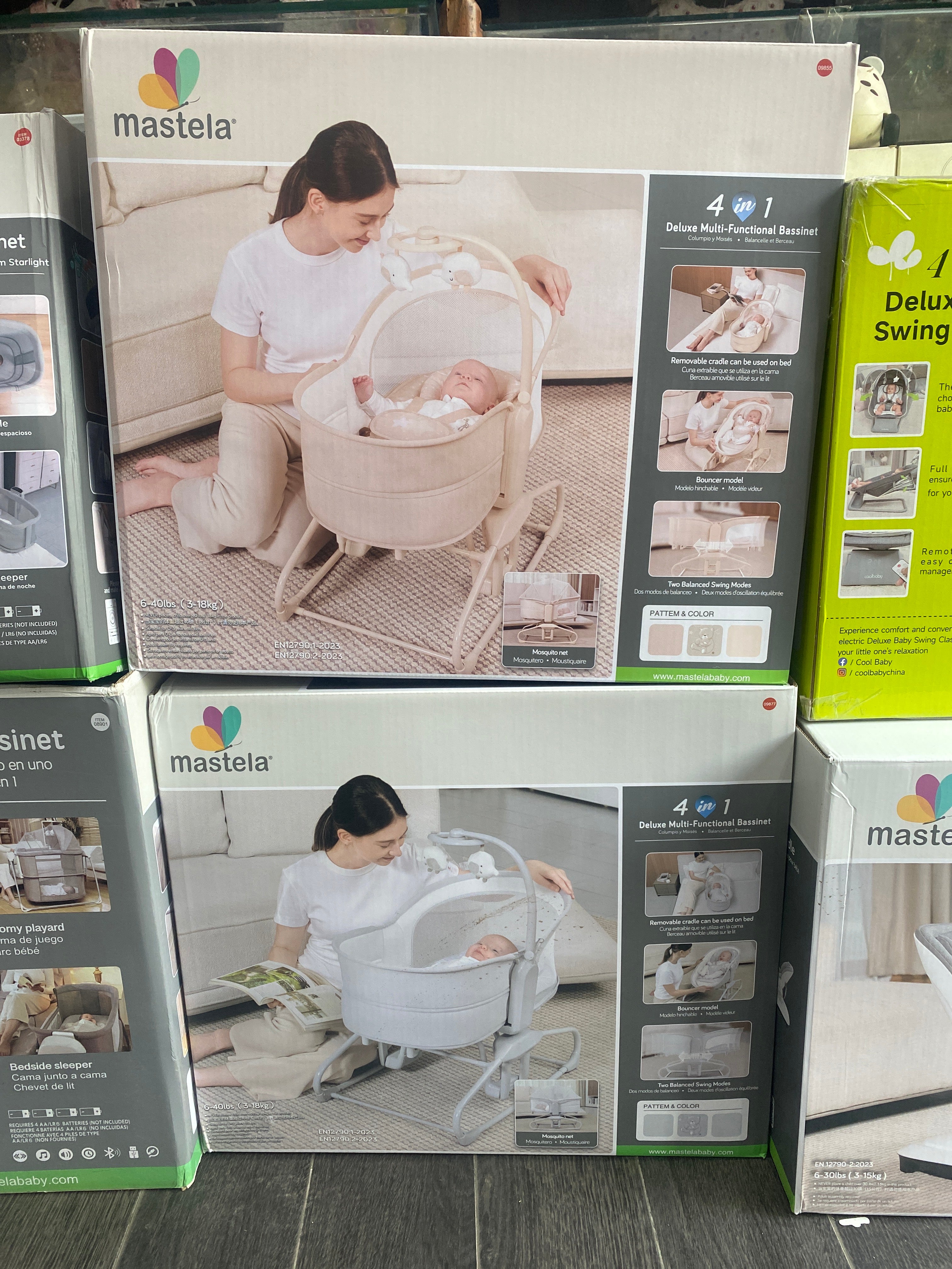 4 In 1 Mastela Deluxe Multi-Functional Bassinet