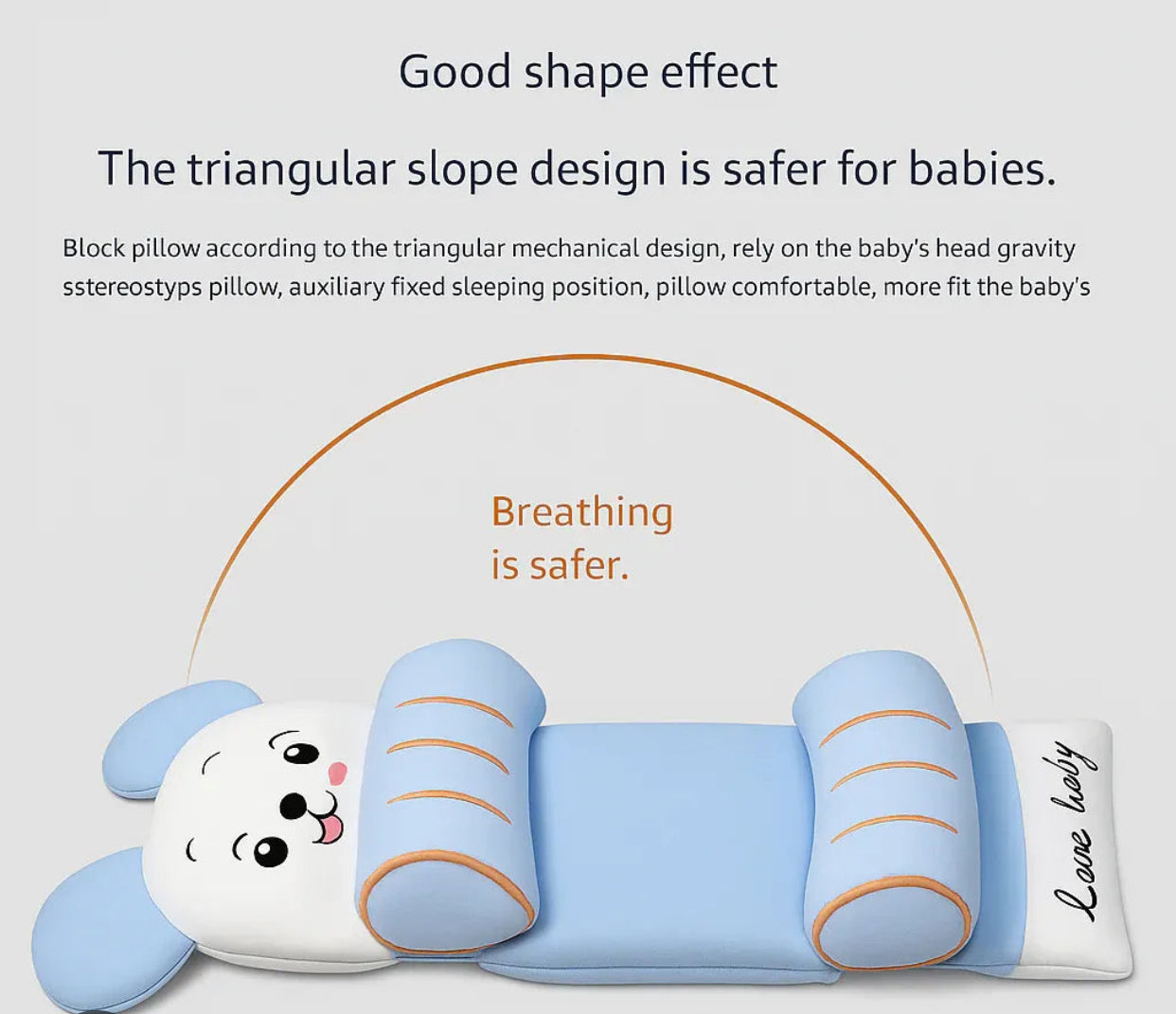 Baby Shaping Head Support Pillow 0m+