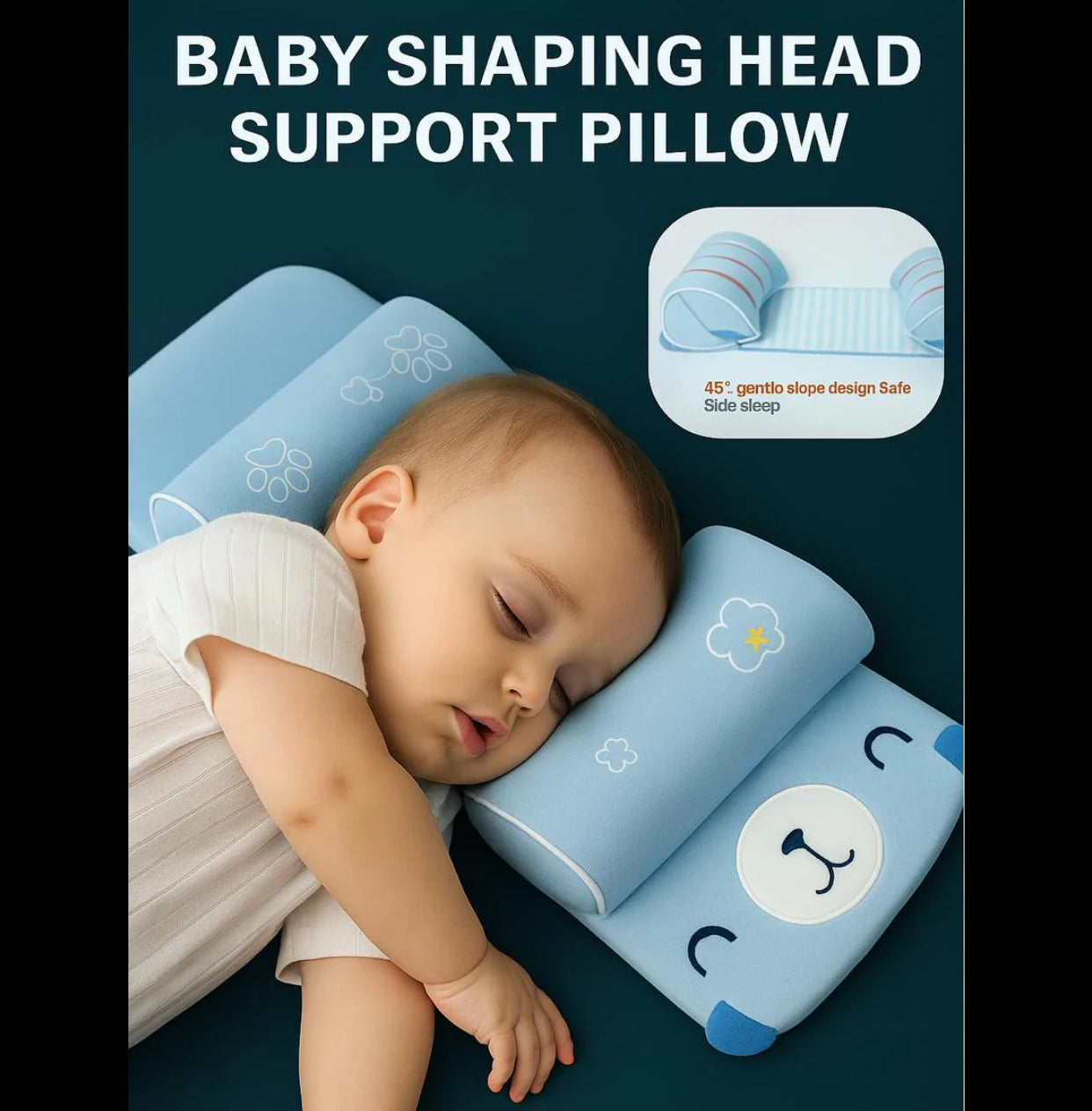 Baby Shaping Head Support Pillow 0m+