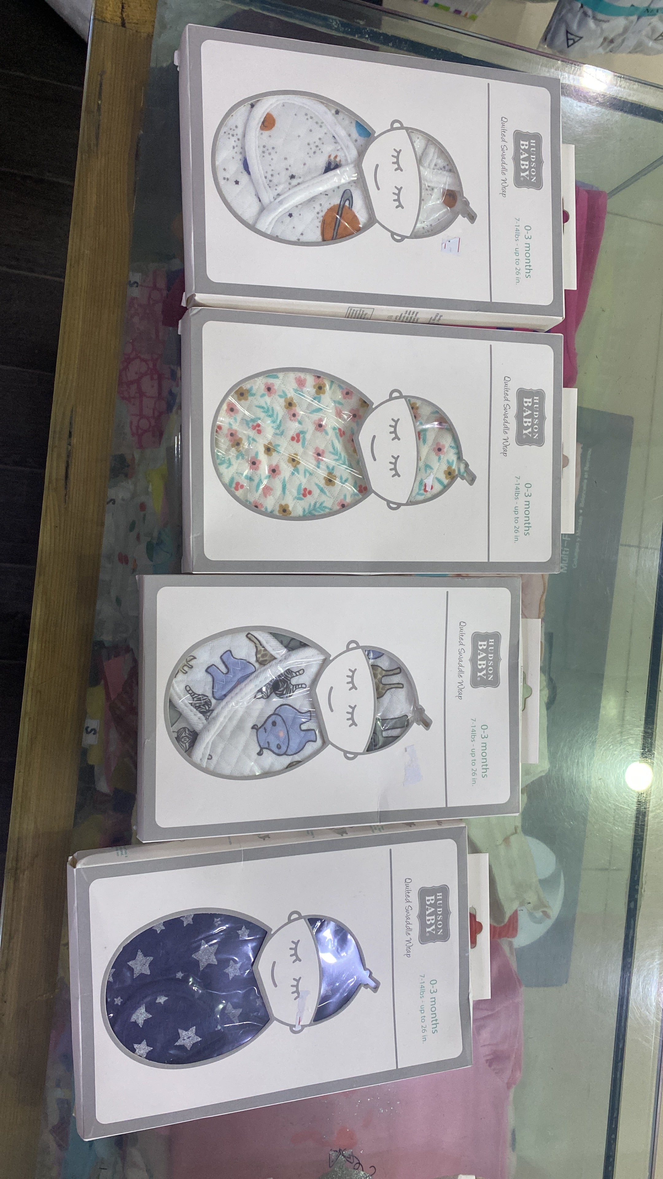 Baby swaddle  / wrap over style 0m+