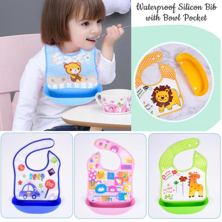 Baby silicon bib 0M+
