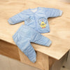 Baby quilted suit 0m+