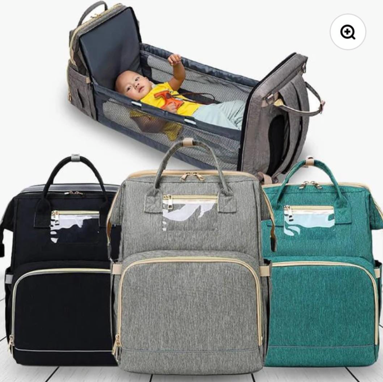 Baby bed & bag set bag pack 0m+