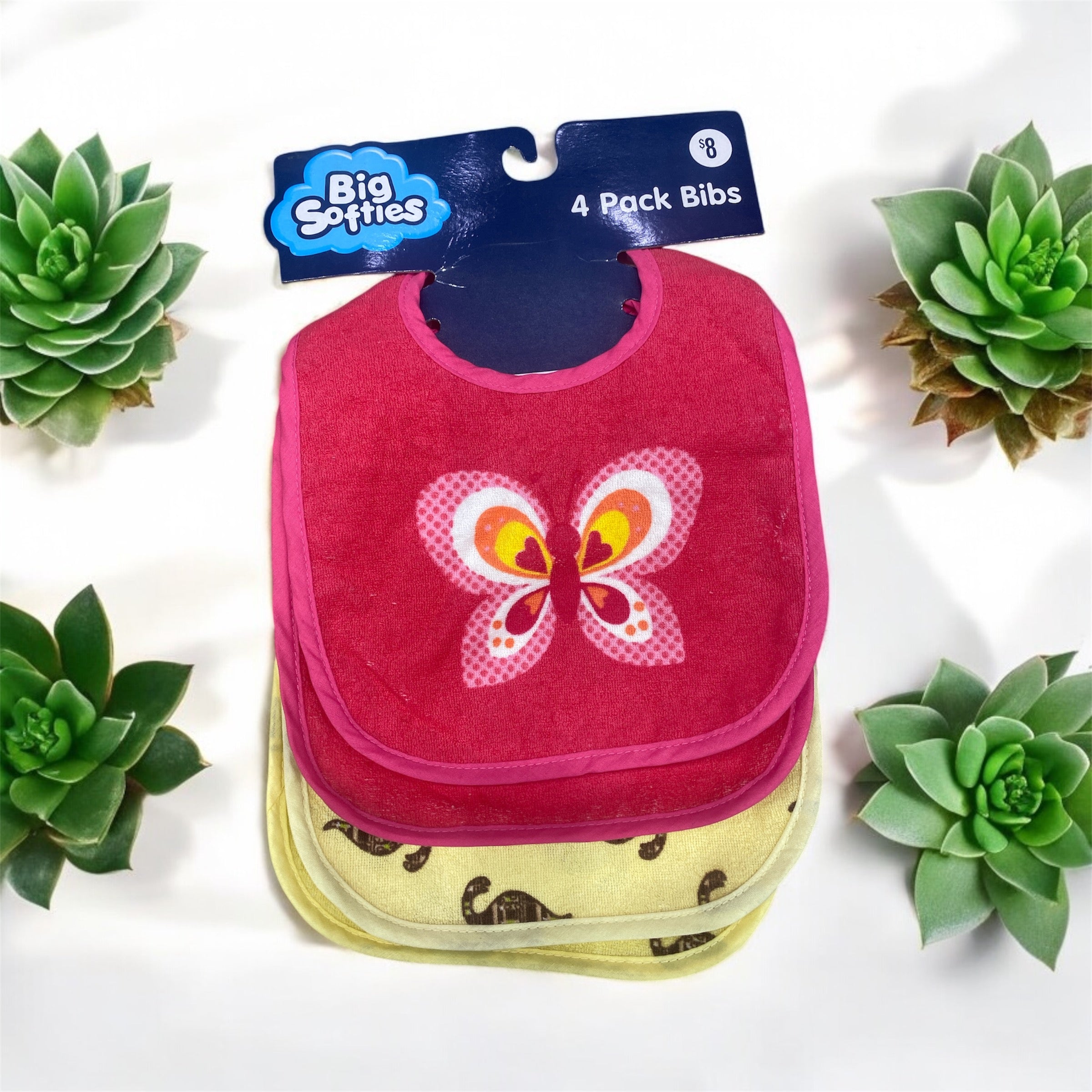 Baby bib set 4 pec set