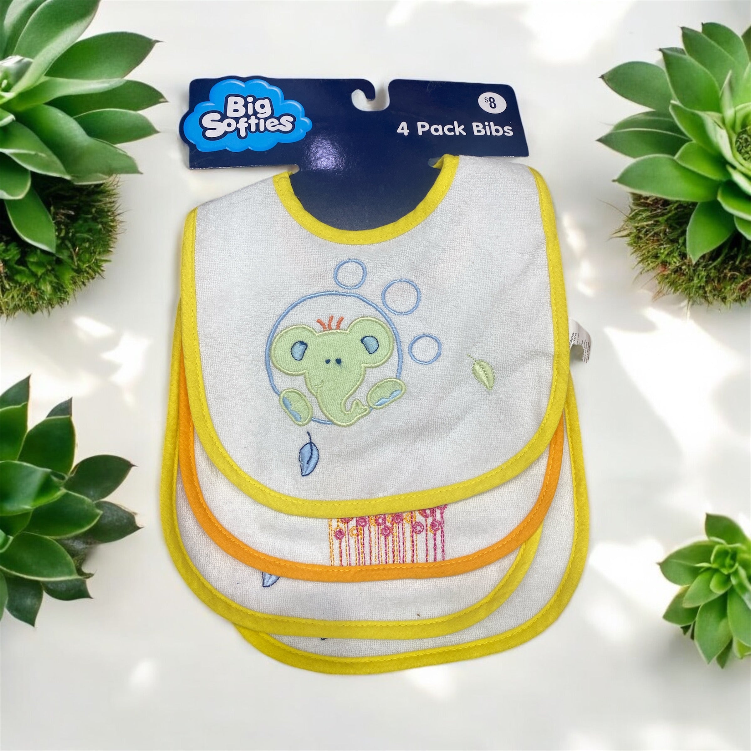 Baby bib set 4 pec set