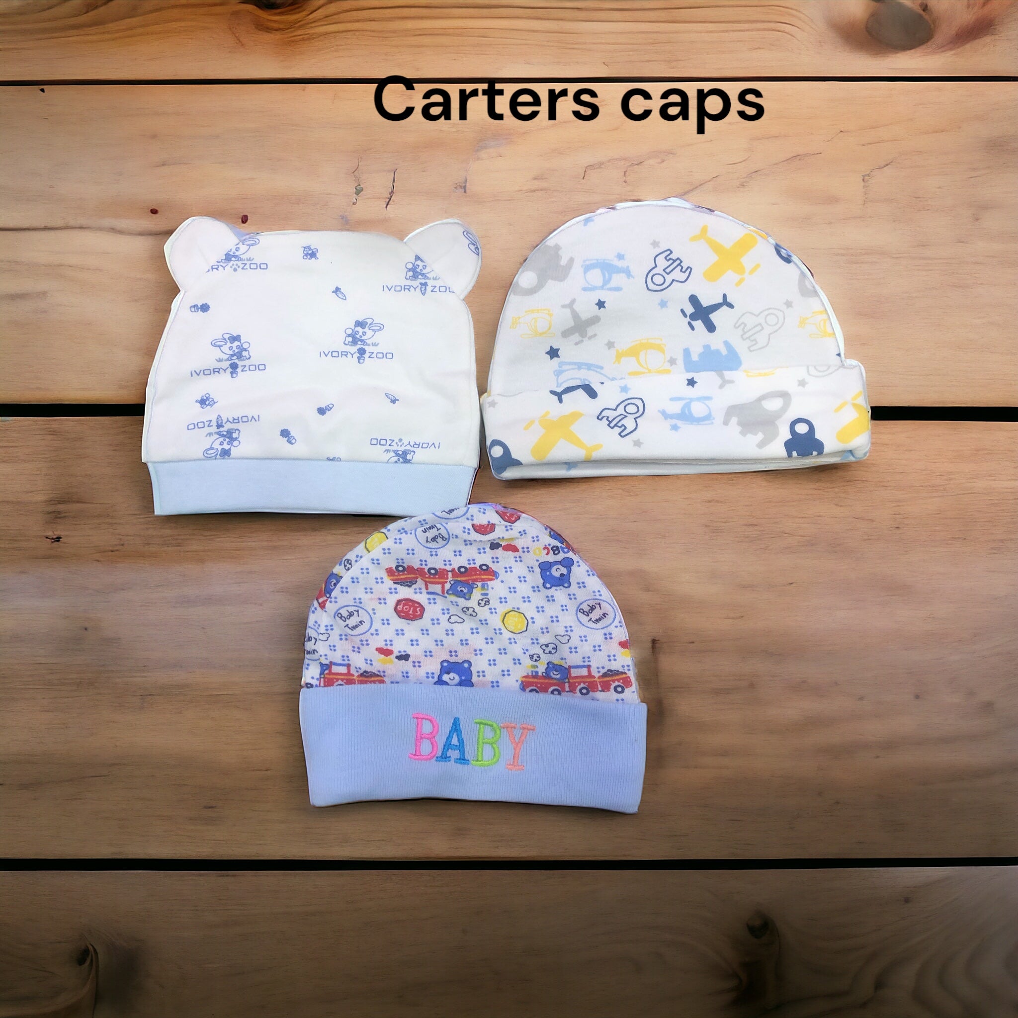CARTER":S BABY CAP PACK OF 3