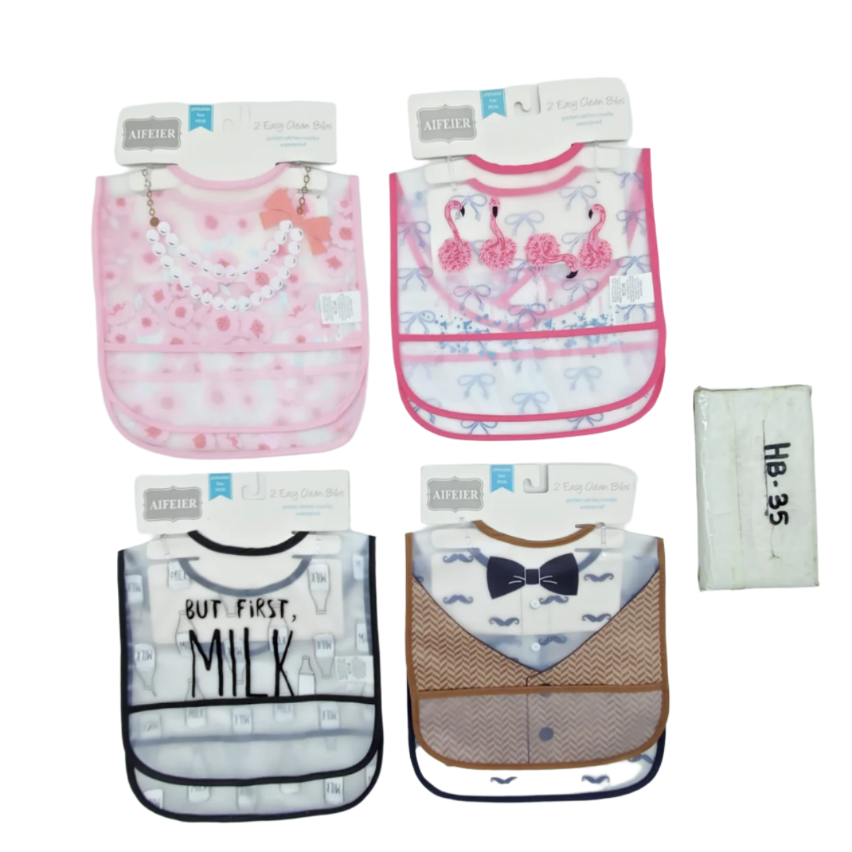 Baby feeding bib