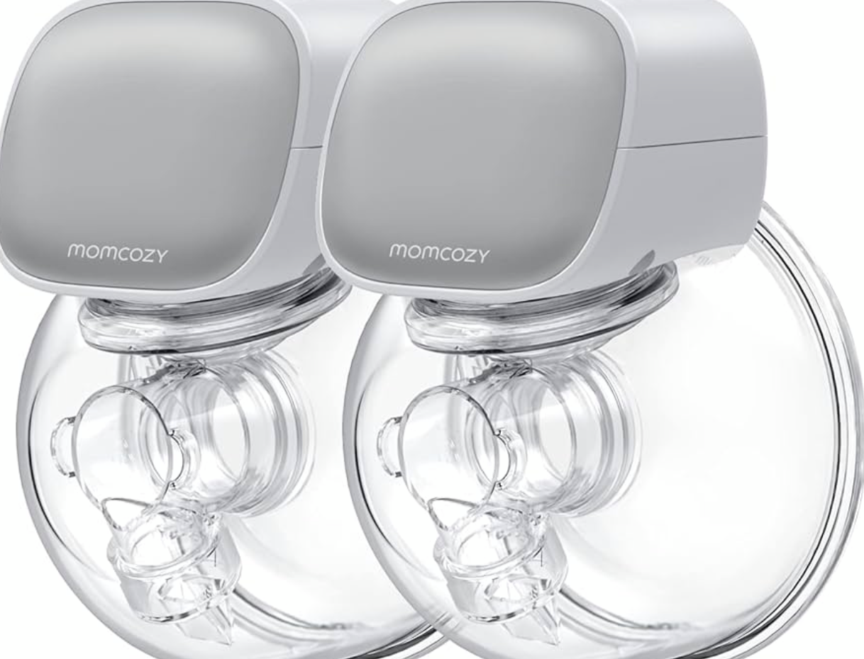 Hand free breast pump Momcozy S9 Wearable Breast Pump, Hands Free Breast Pump, Portable Electric Breast