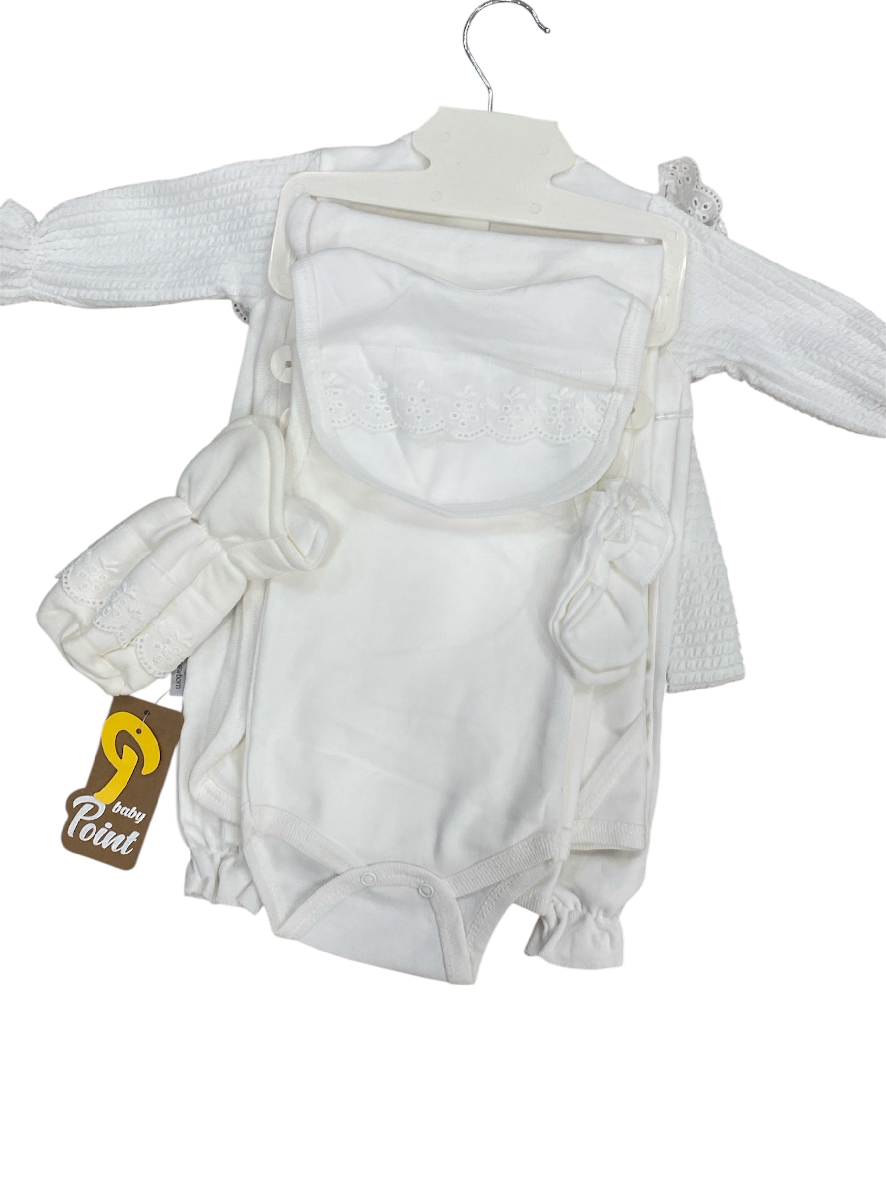 7 pec white starter sets 0m+
