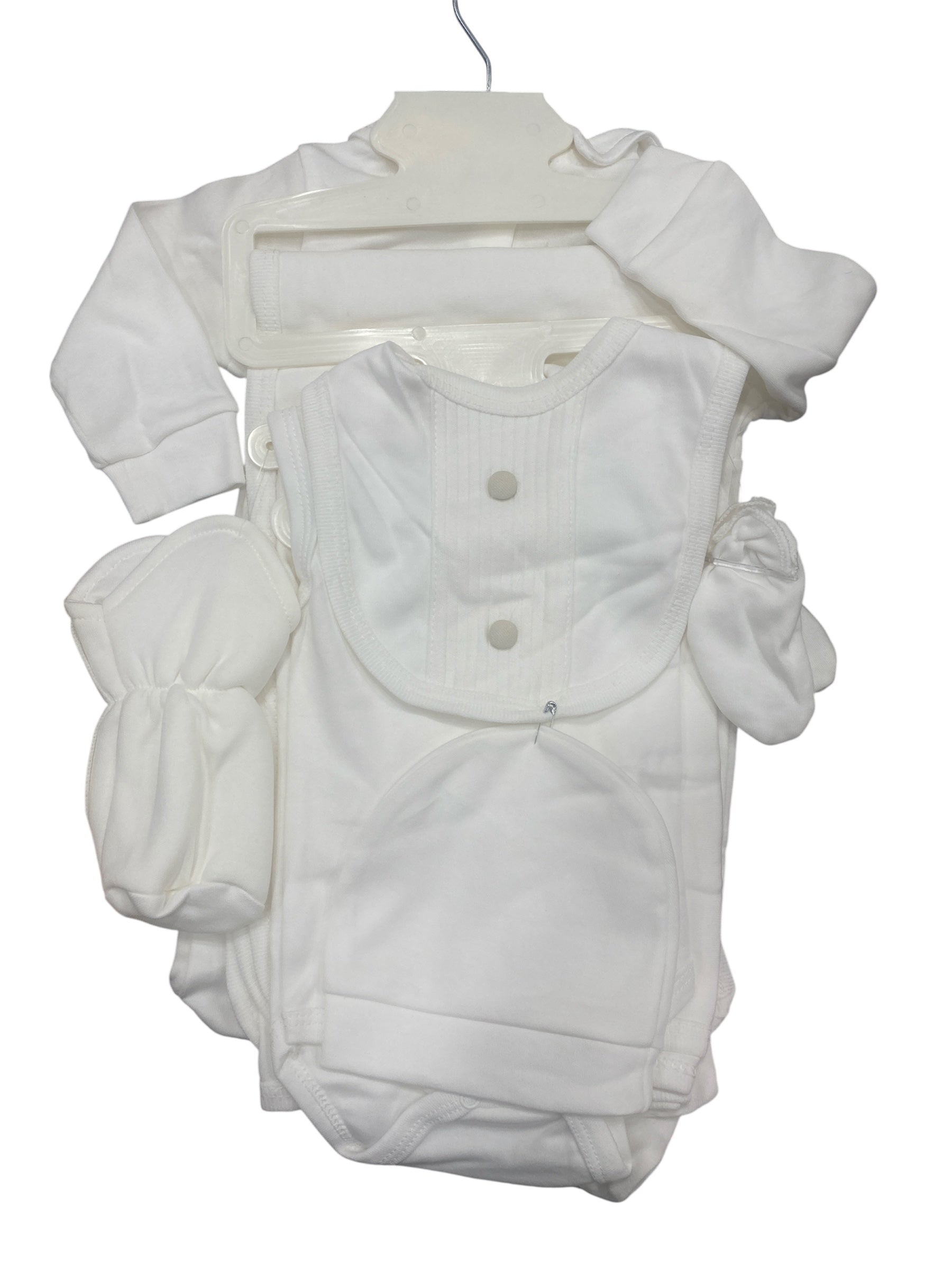7 pec white starter sets 0m+