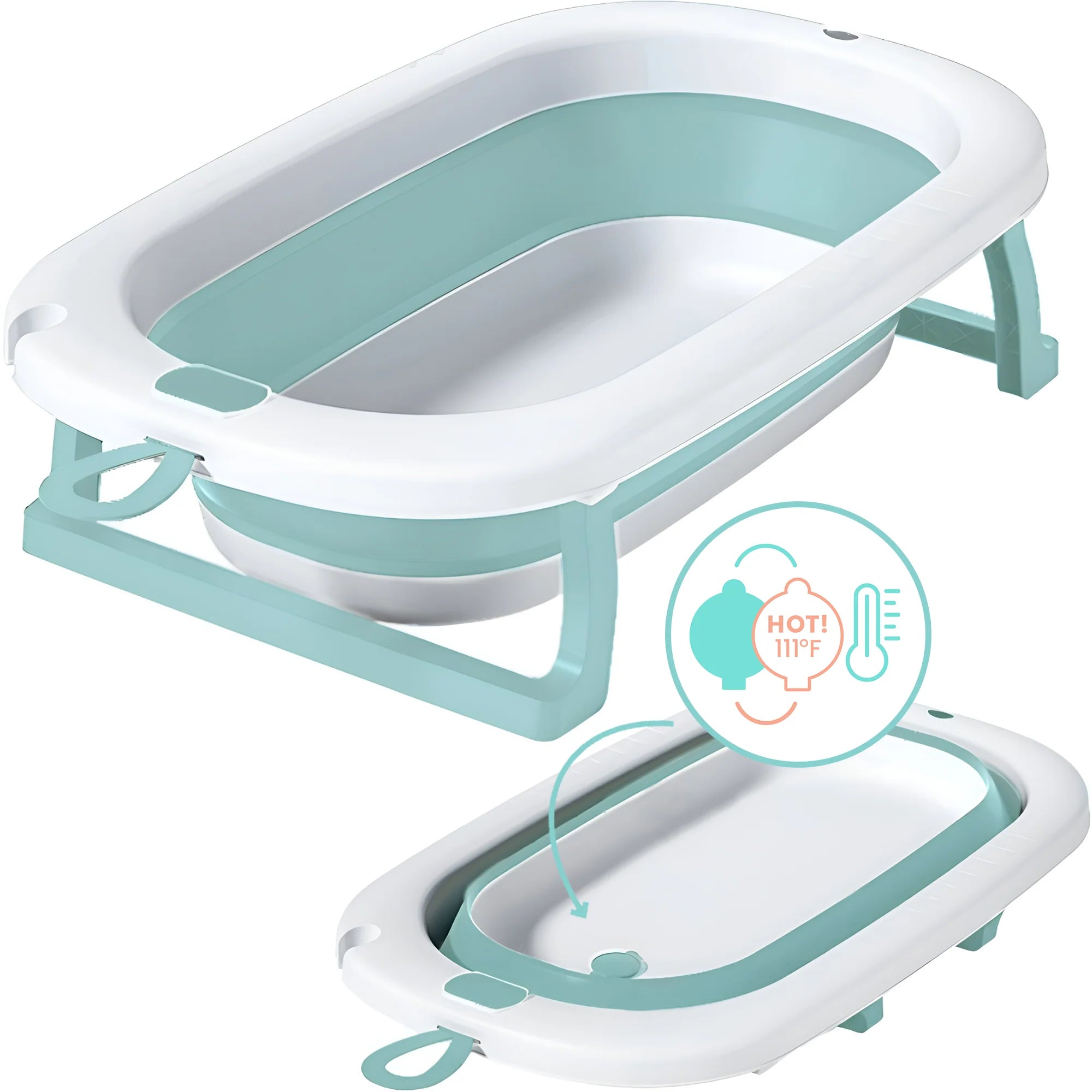 Folding Baby Bathtub 0m+