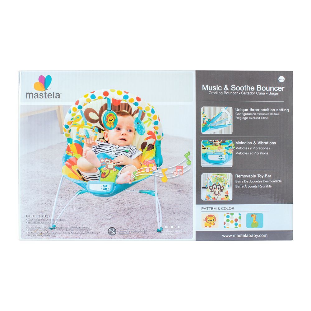 Mastela Baby Bouncer W/Vibrating For Newborn