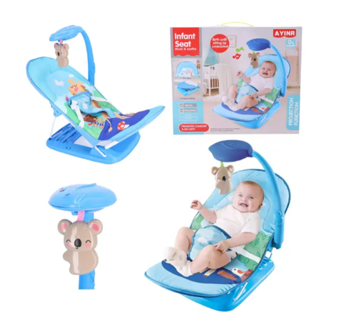 Multi Function Rocking Chair for Infants – Blue
