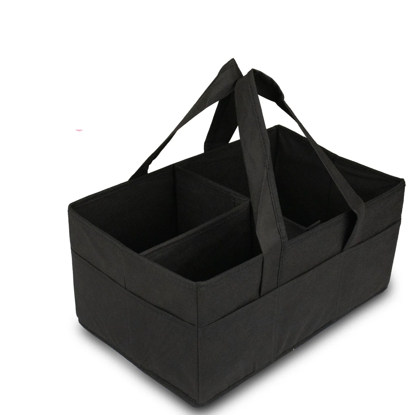 Baby Diaper Caddy Organizer, Foldable Felt Storage Bag with Multi Pockets and Flexible Compartments