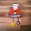 Water proof baby bibs with rattle