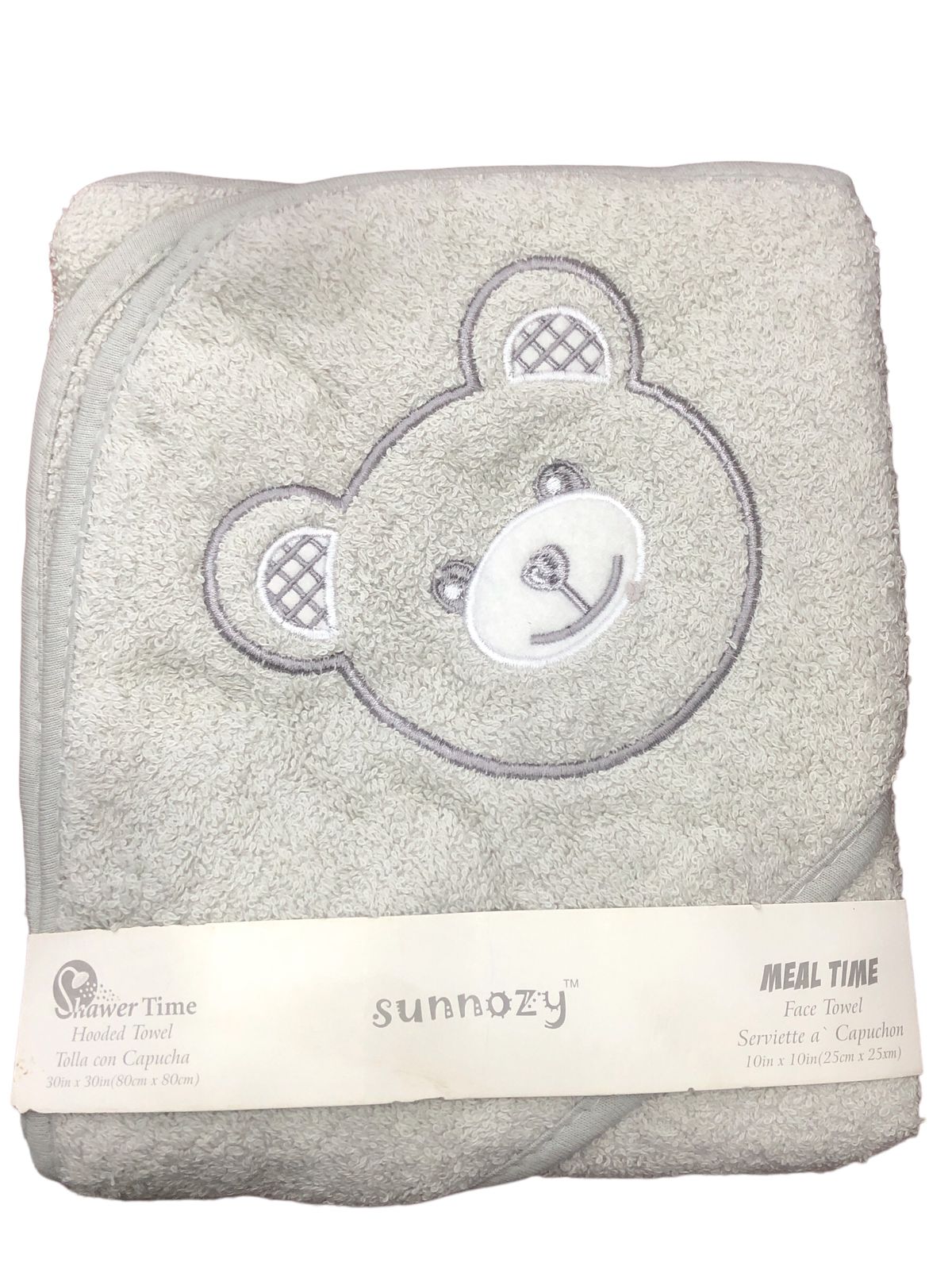 Baby hooded towel / shawer time