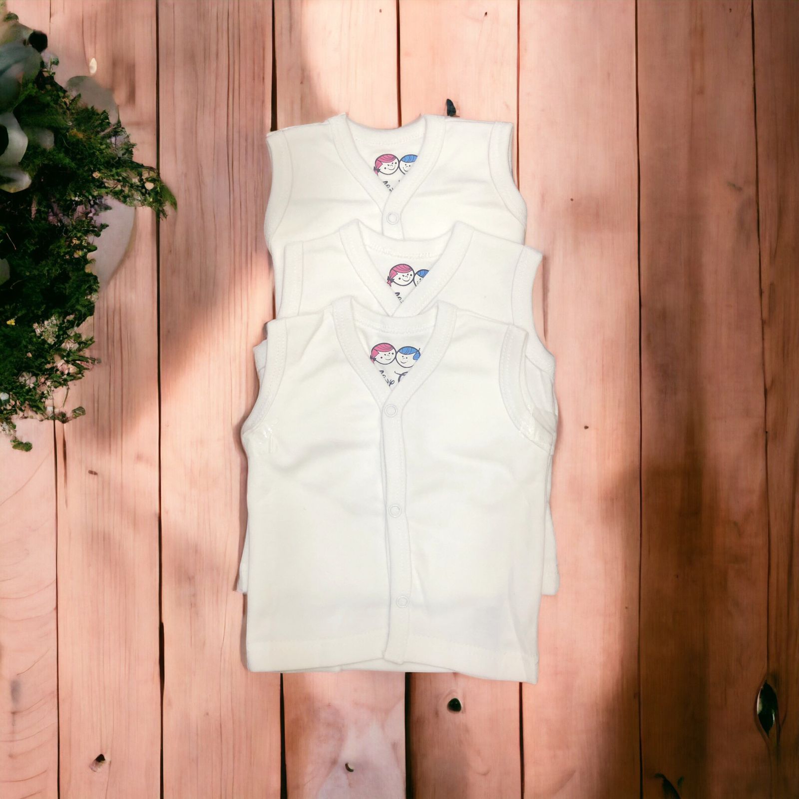 Baby vest sleeve less  0m+