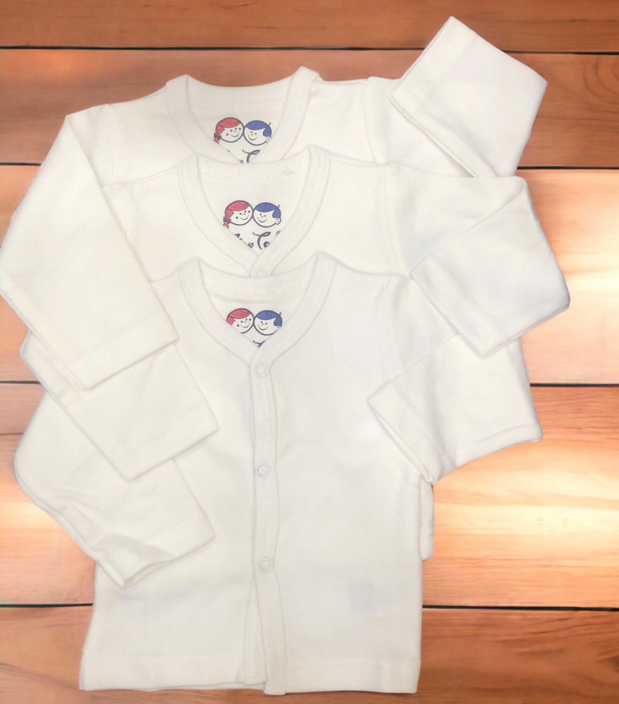 NEW Baby vest long sleeve 0m
