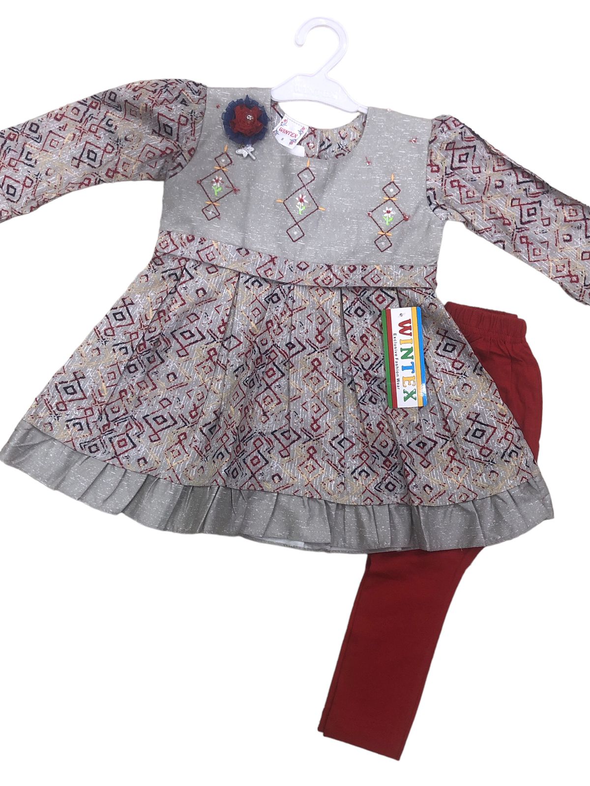Girls long sleeve frocks