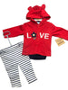 Baby long sleeve trouser set for new born