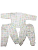 5 pec trouser set quilted style 0-3m