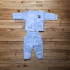 Semi quilted suit for newborn baby