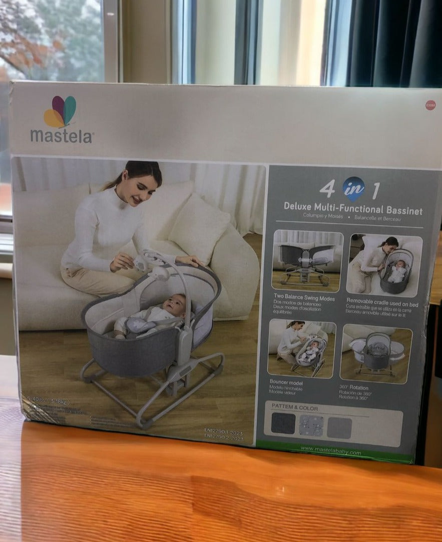 4 in 1 DELUXE MULTI-FUNCTIONAL BASSINET MASTELA  0M+