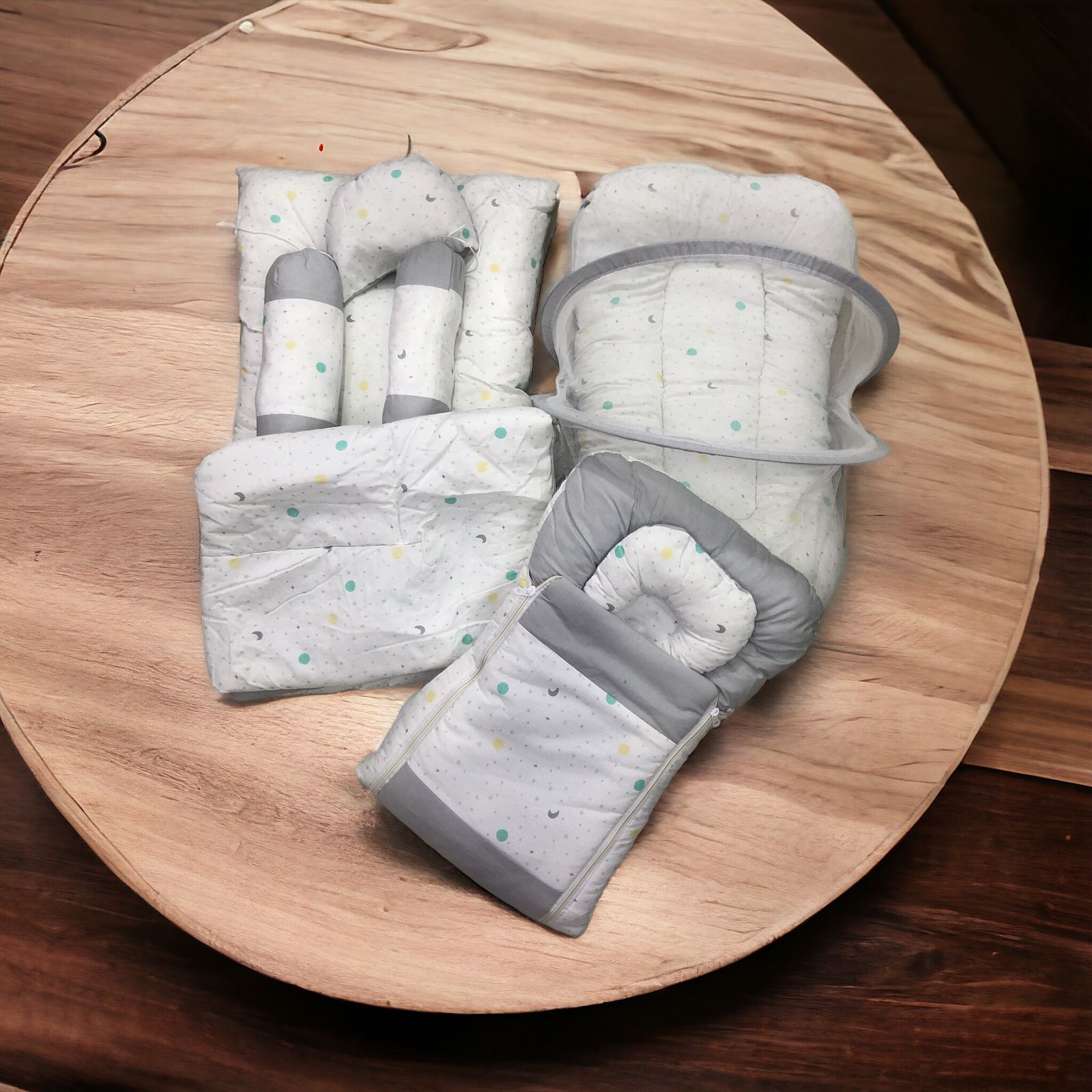 MOTHERCARE 8 PEC BABY BED SET 0M+