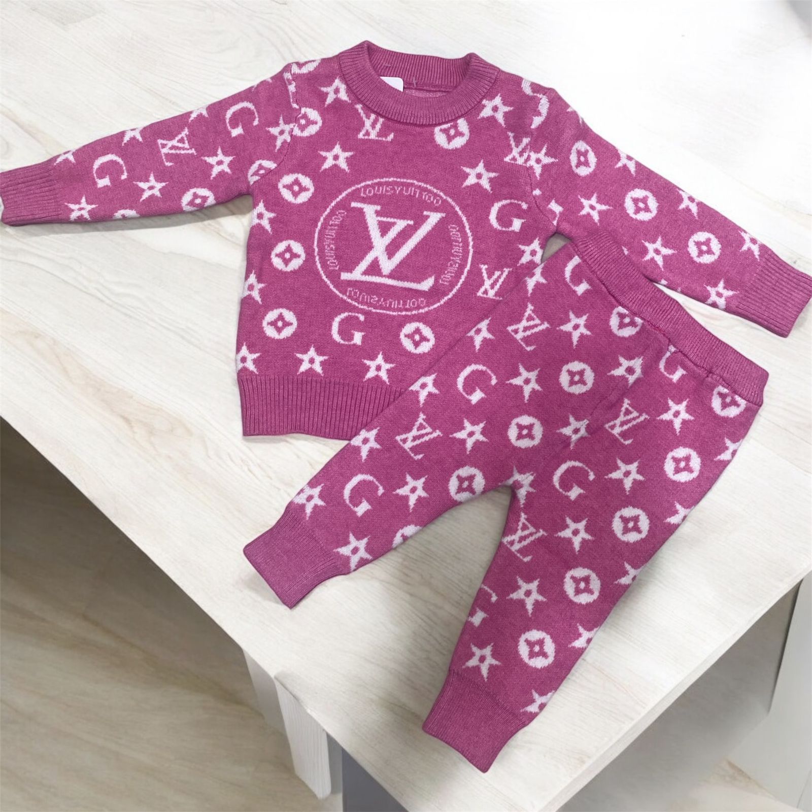 LV Baby woolen suit 0m+